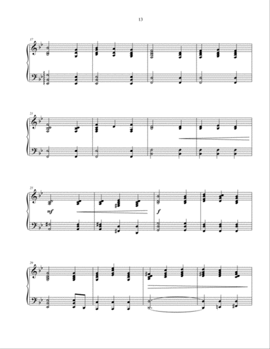Psalm Without Words - Original Piano Solo Piano Solo scores gallery preview page 3