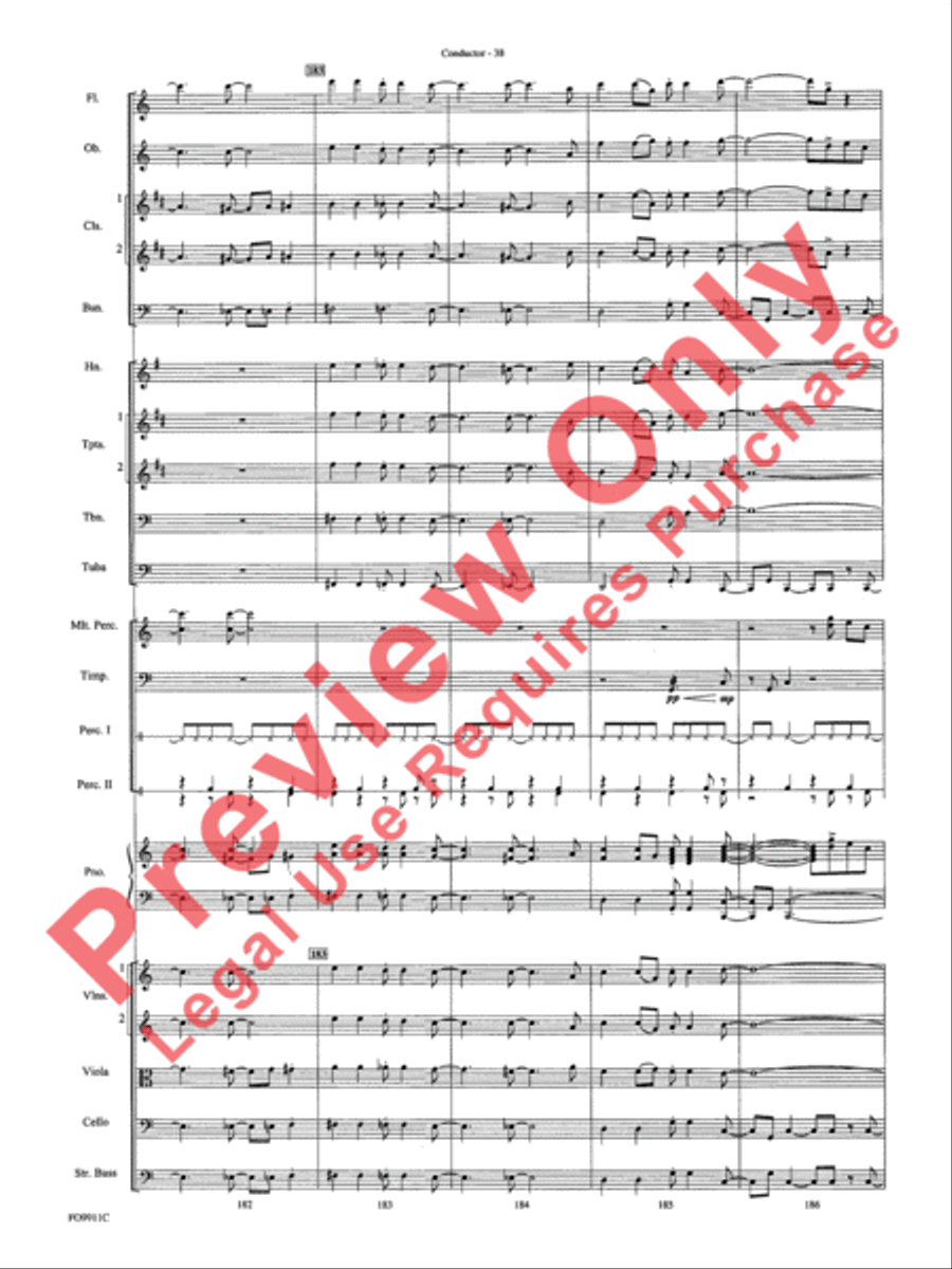 A Charlie Brown Christmas Full Orchestra scores gallery preview page 41