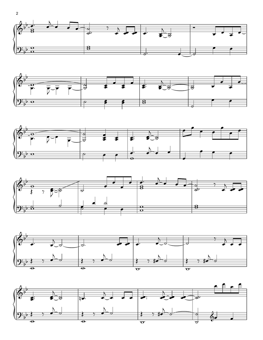 The Tearjerker Returns Piano Solo scores gallery preview page 2