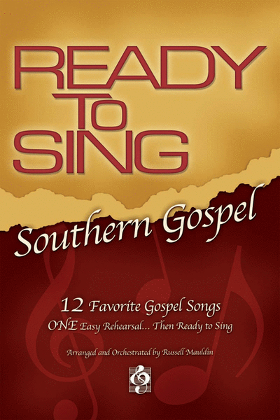 Ready To Sing Southern Gospel, Volume 1 (Conductor's Score Only) image number null