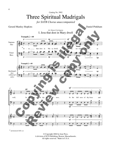 Three Spiritual Madrigals image number null