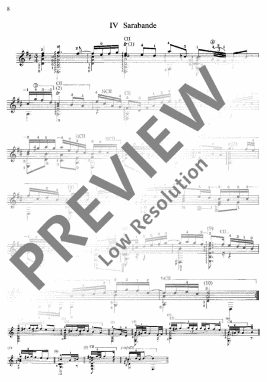Suite No. 1 for Violoncello Cello scores gallery preview page 11
