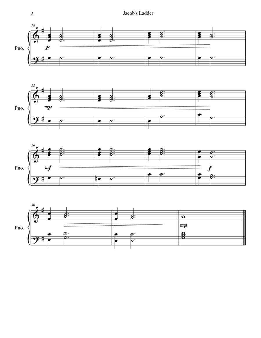 Jacob's Ladder Piano Method scores gallery preview page 2