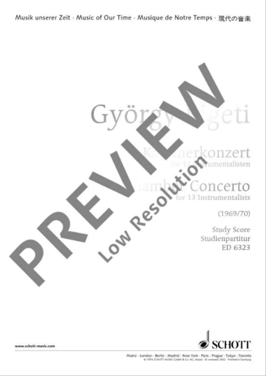 Chamber Concerto Oboe scores gallery preview page 2