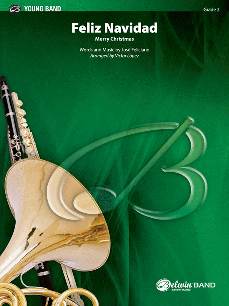 Feliz Navidad Concert Band scores gallery preview page 1
