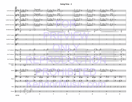 Swing Time (Full Score)