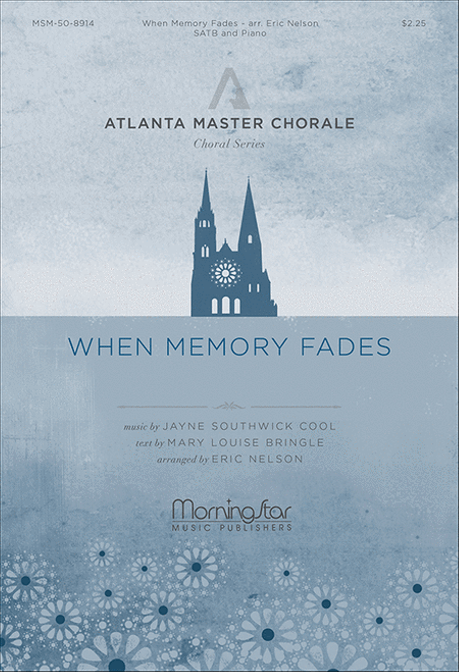 When Memory Fades (Choral Score) 4-Part scores gallery preview page 1