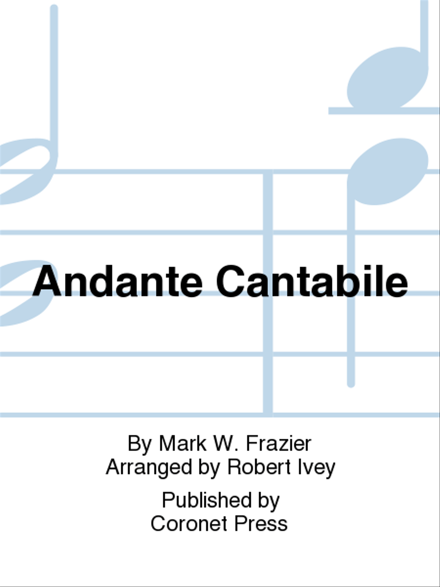 Andante Cantabile School and Community scores gallery preview page 1