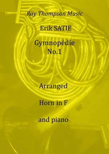 Satie: Gymnopédie No. 1 - horn in F and piano image number null