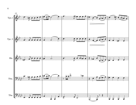 Georgian National Anthem (''Tavisupleba')' for Brass Quintet image number null