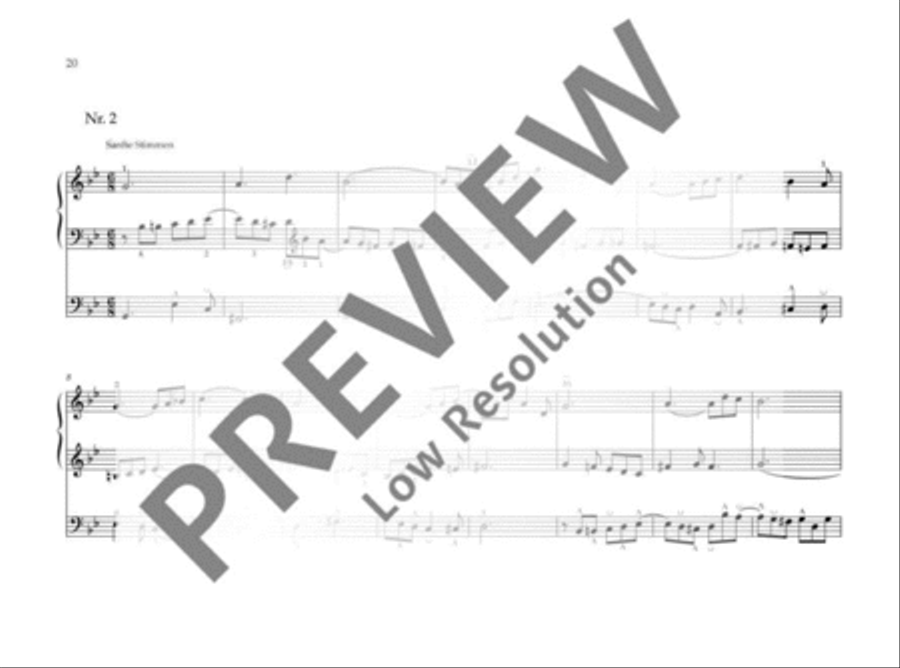 Selected organ pieces Organ scores gallery preview page 21