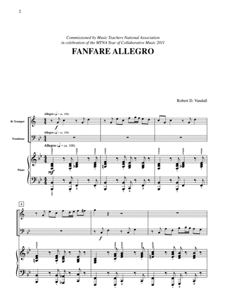 Fanfare Allegro