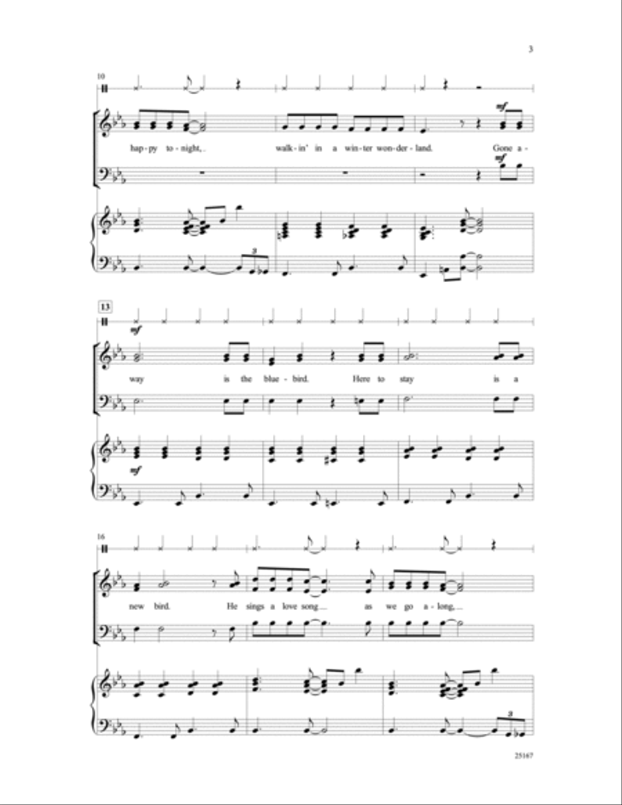 Winter Wonderland 3-Part scores gallery preview page 3