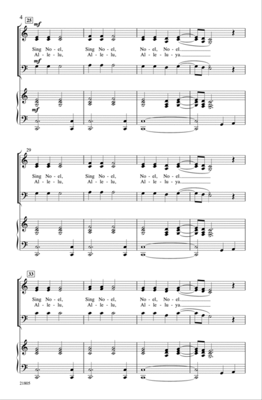 An African Celebration 3-Part scores gallery preview page 4