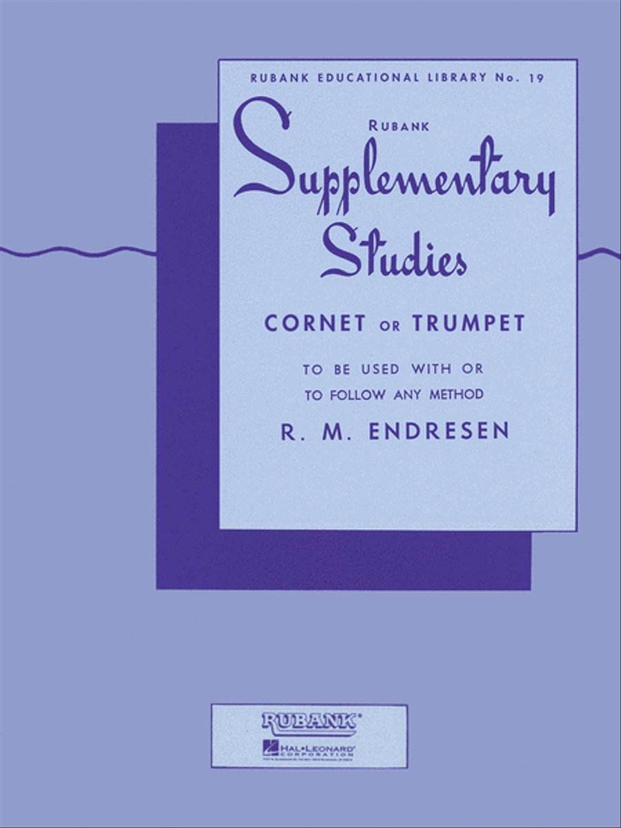 Supplementary Studies Cornet - Sheet Music