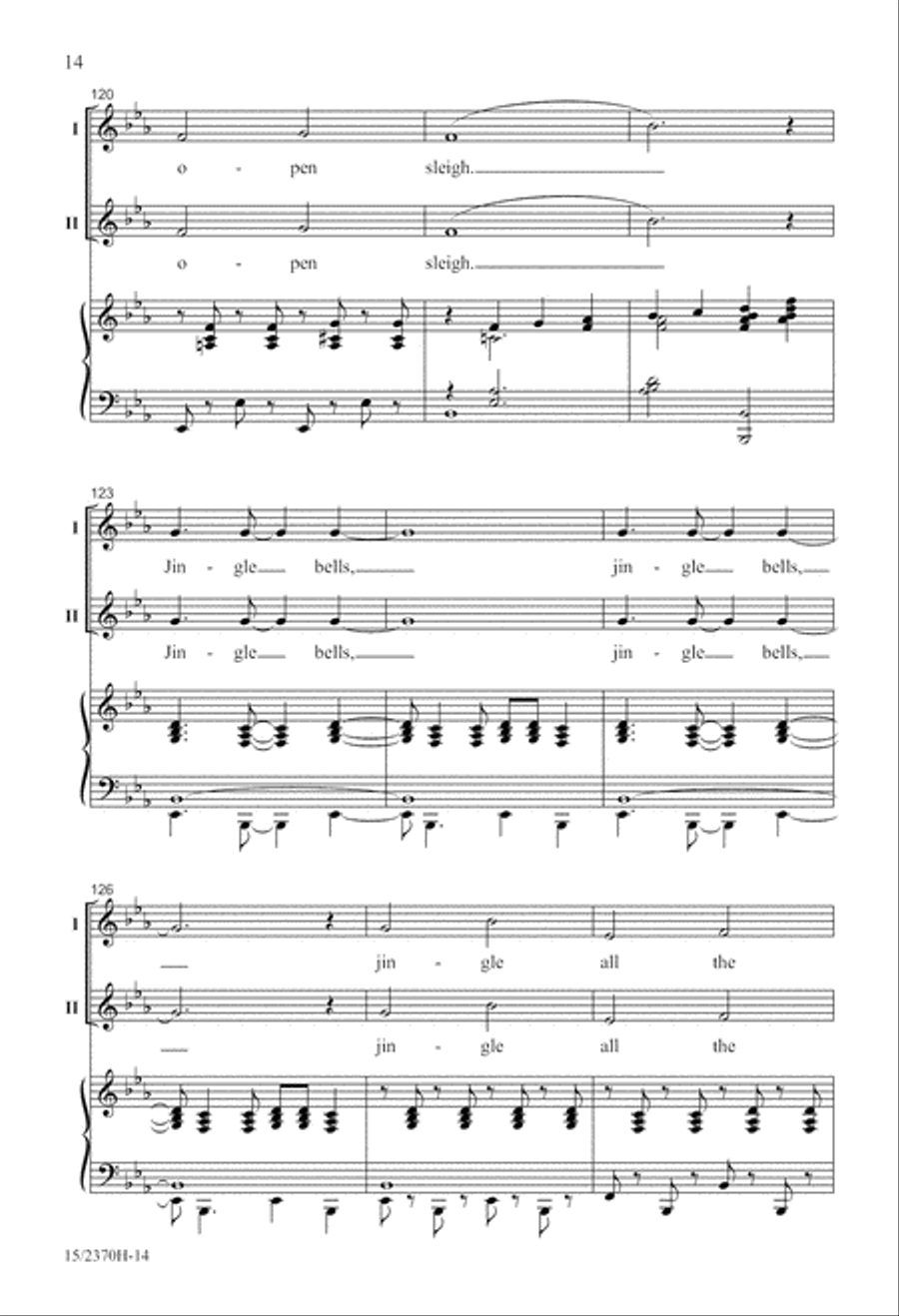 A Family Christmas Spectacular 2-Part scores gallery preview page 15