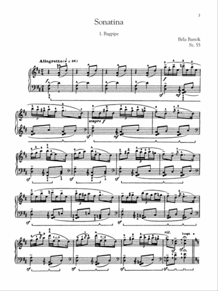 35 Sonatinas by 10 Composers for Piano Piano Solo scores gallery preview page 3