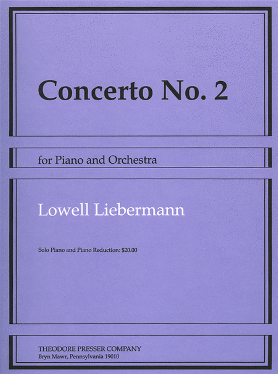 Concerto No. 2 Chamber Music scores gallery preview page 1
