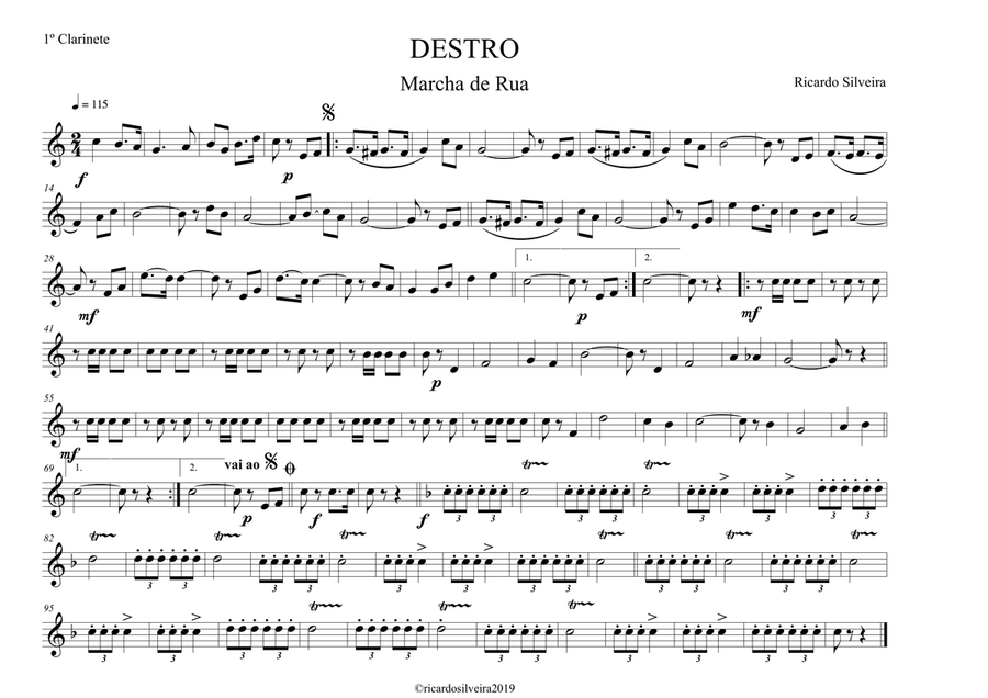 Destro Marching Band scores gallery preview page 2