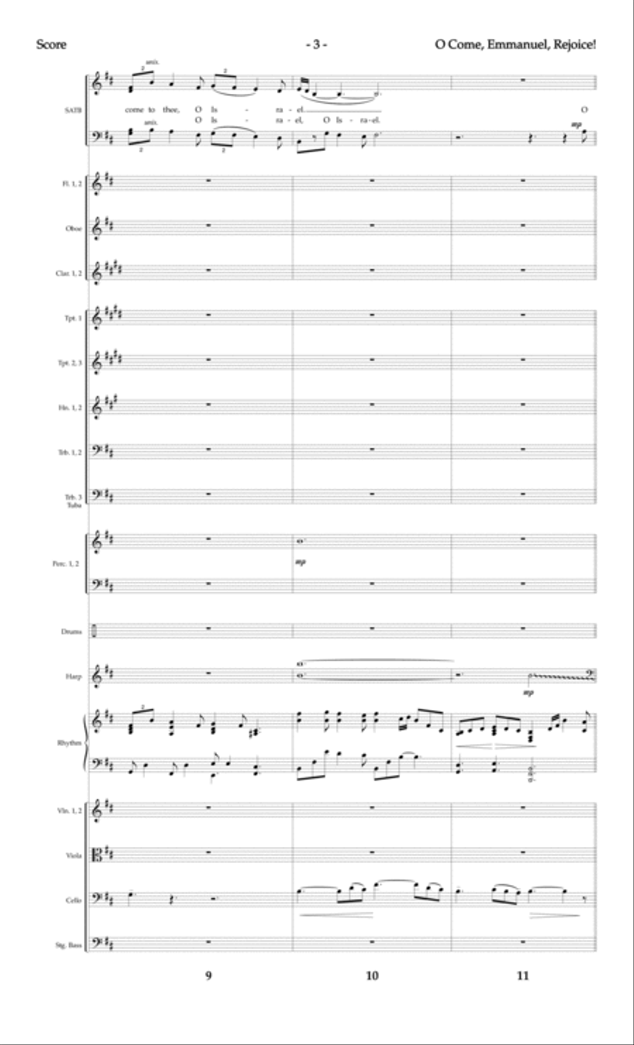 Behold, a Savior! - CD with Printable Parts Choir scores gallery preview page 8