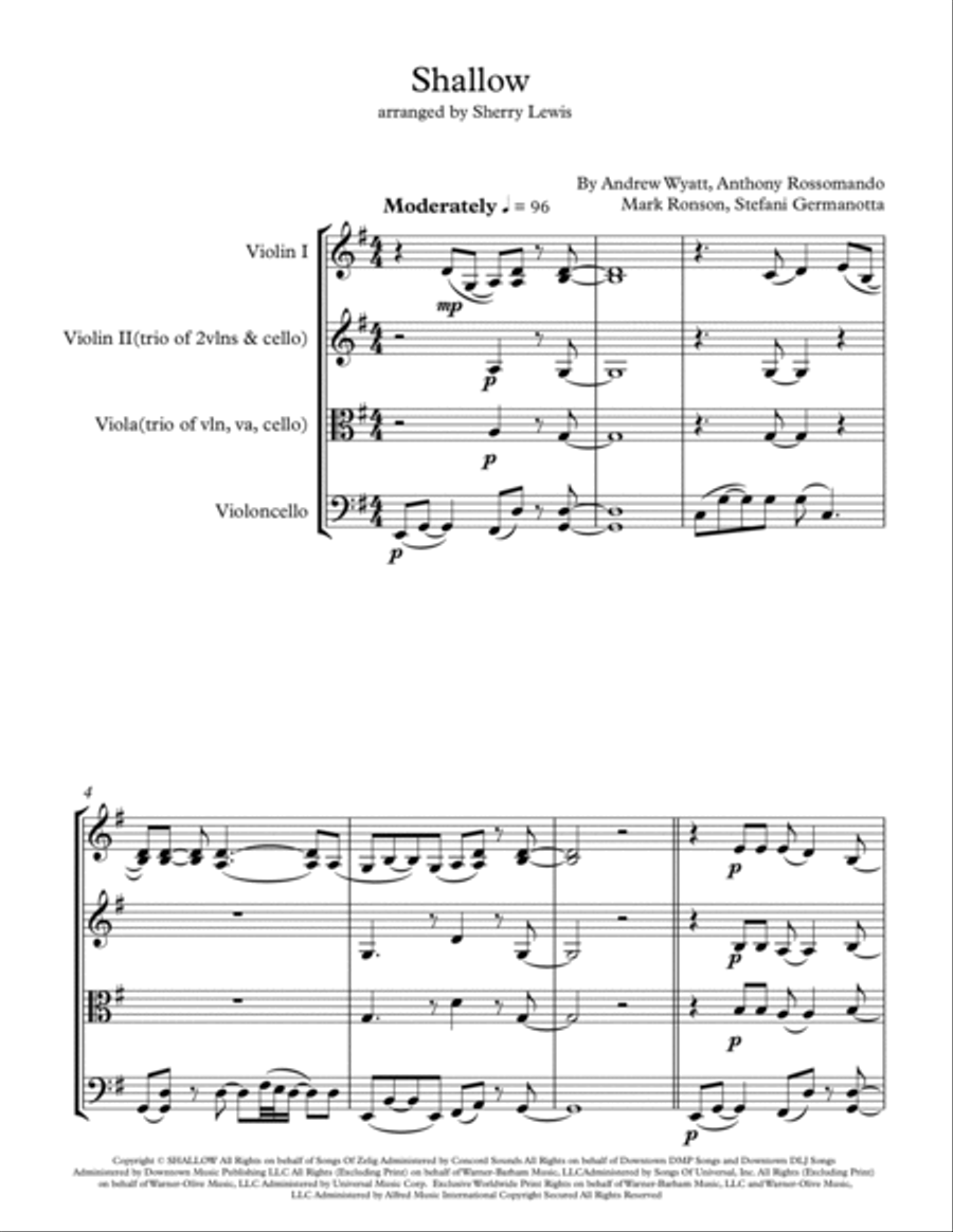 Shallow String Trio scores gallery preview page 4