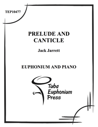 Book cover for Prelude and Canticle