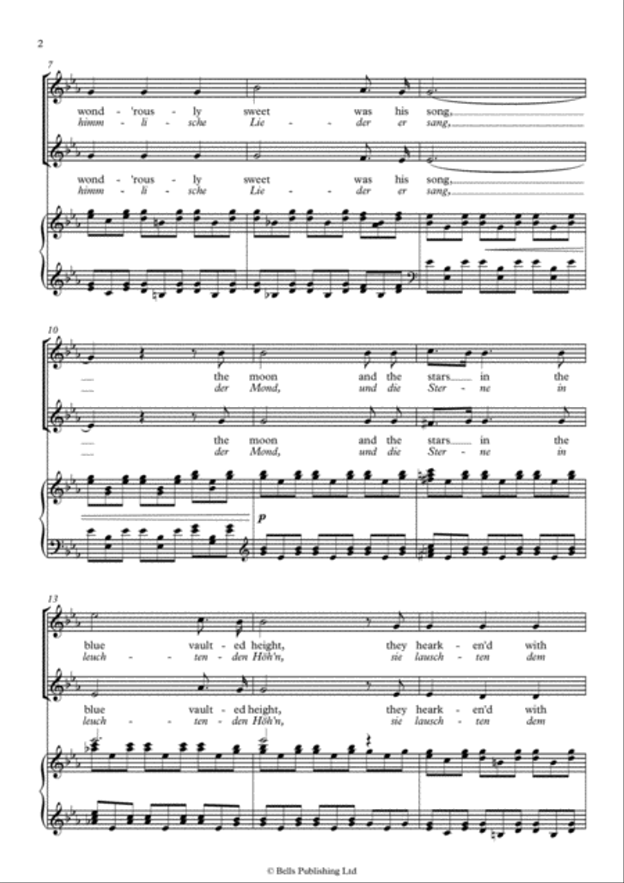 The Angel, Op. 48 No. 1 (E-flat Major) Piano Accompaniment scores gallery preview page 2