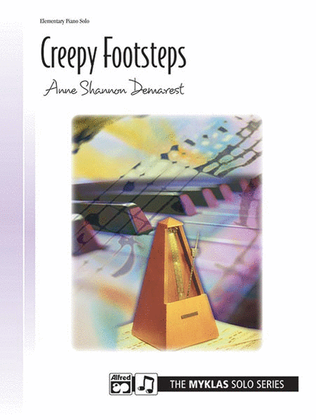 Book cover for Creepy Footsteps