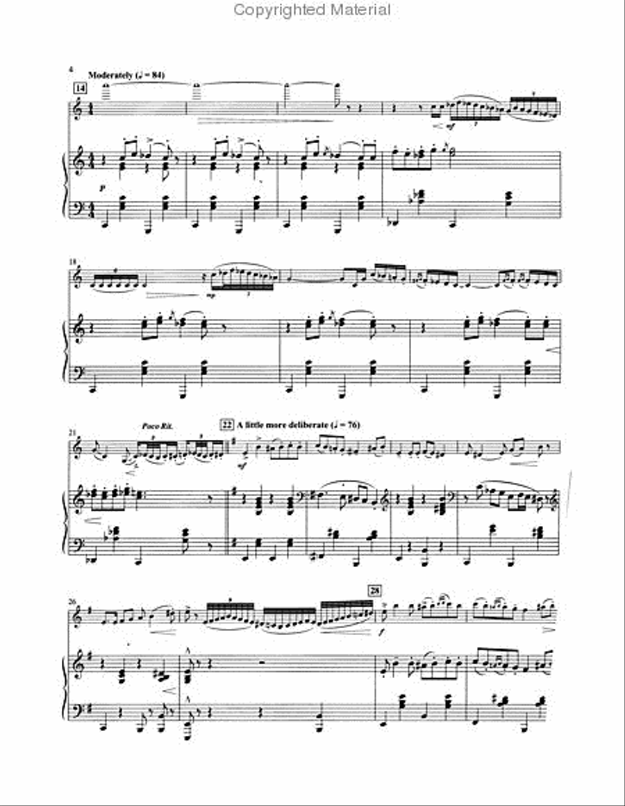 Fiddler on the Roof Violin Solo scores gallery preview page 3