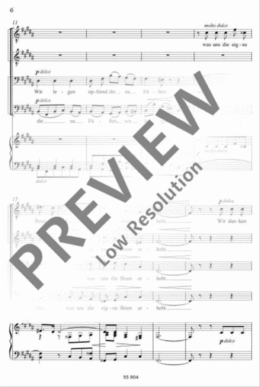 An Mozart TTBB scores gallery preview page 7