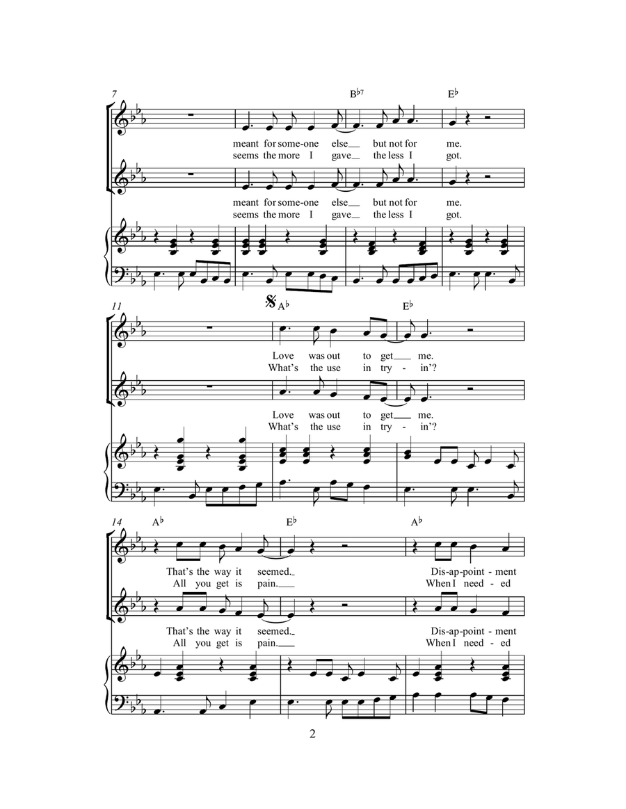 I'm A Believer (arr. Rick Hein) 2-Part scores gallery preview page 2