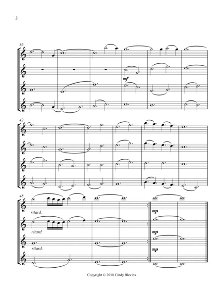 O Holy Night, for Clarinet Quartet image number null