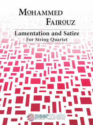 Book cover for Lamentation and Satire