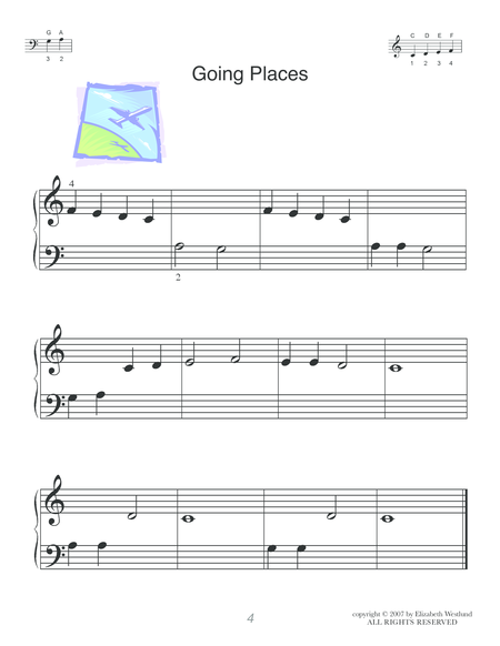 WESTLUND PIANO COURSE- Song Book, Level 2