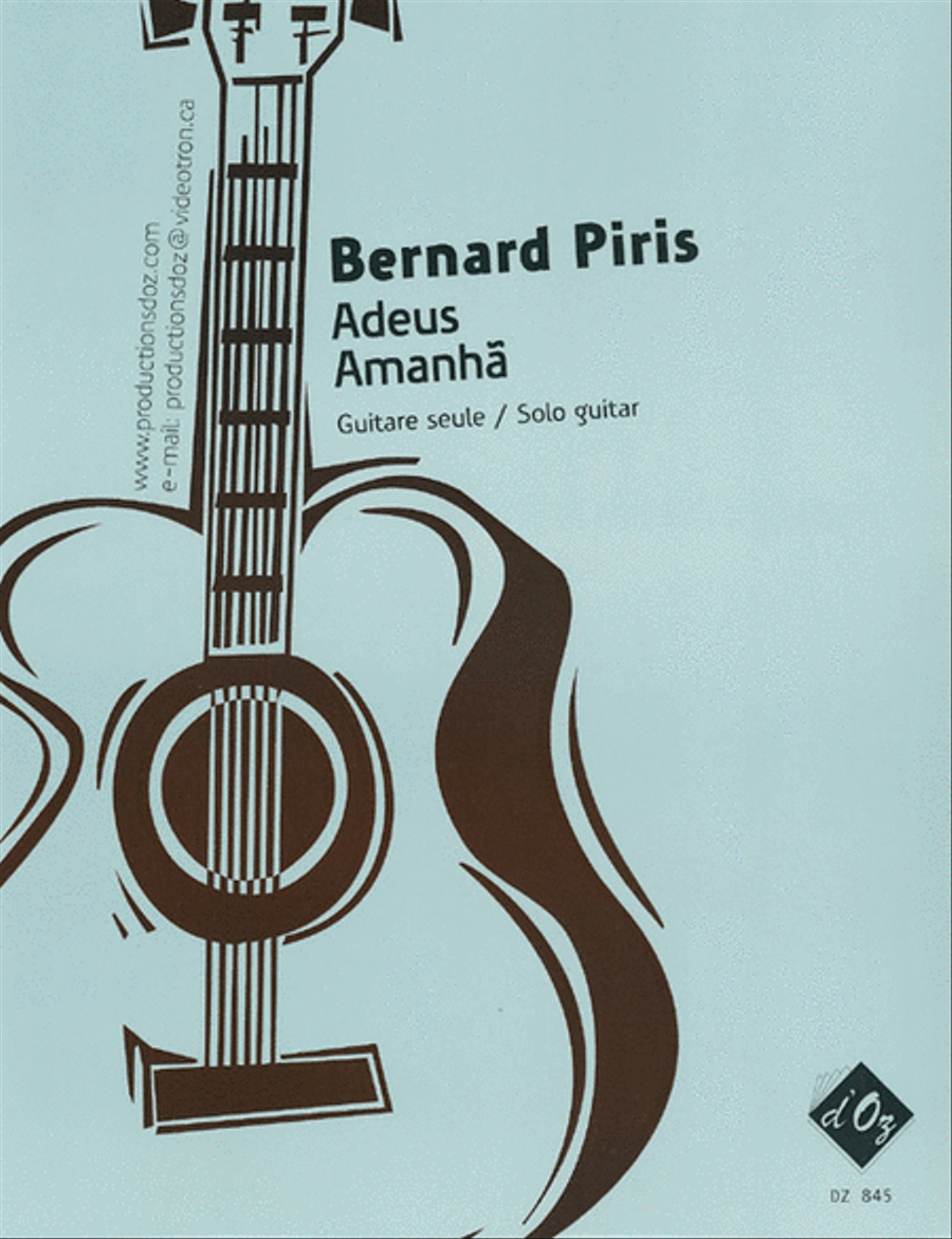 Adeus, Amanhã Classical Guitar scores gallery preview page 1