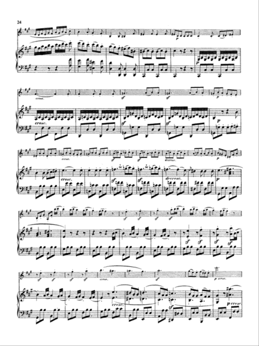 Beethoven: Violin Sonata, Op. 12 No. 2 Violin scores gallery preview page 2