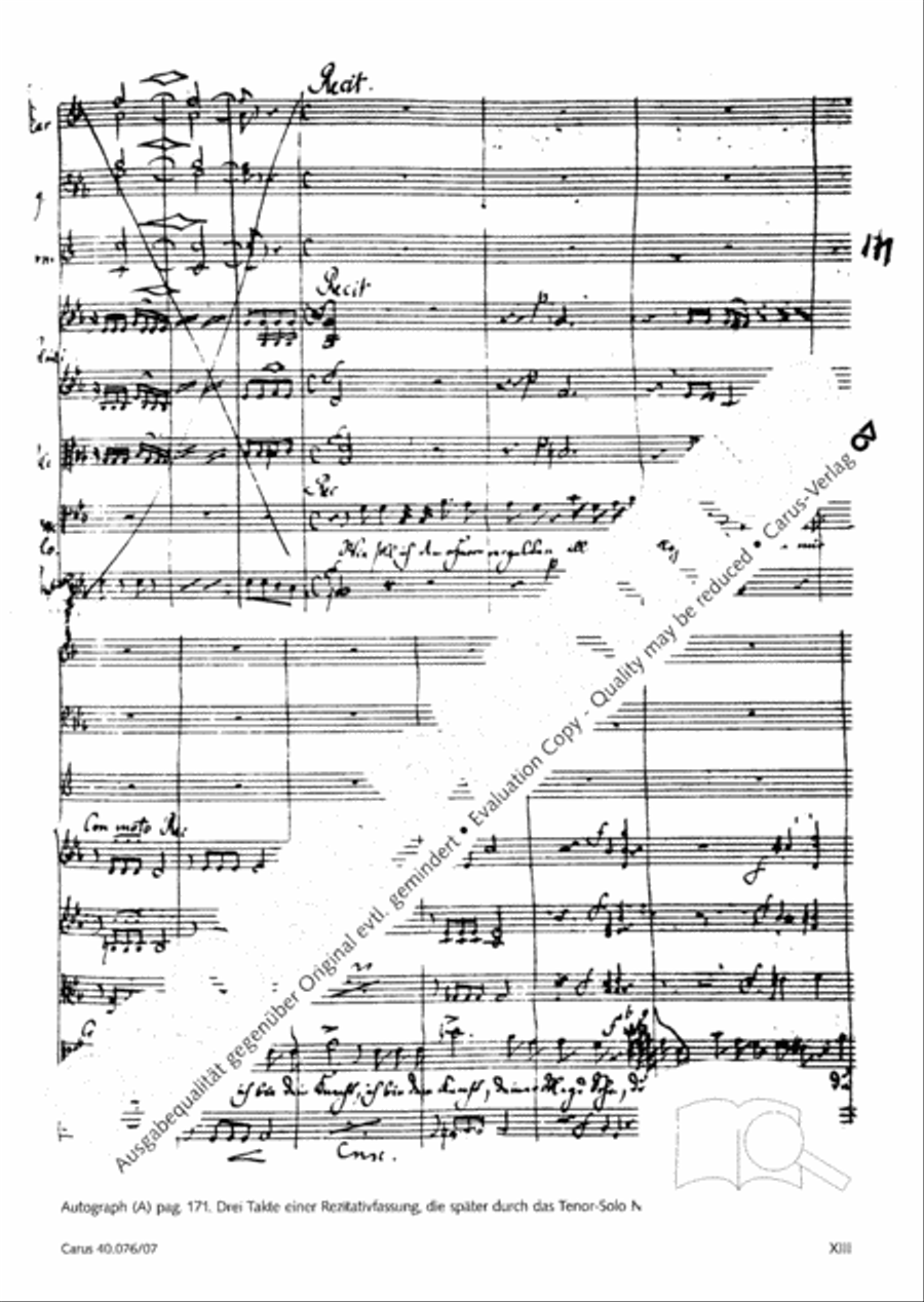 Hymn of Praise, MWV A 18 SSAATB scores gallery preview page 14