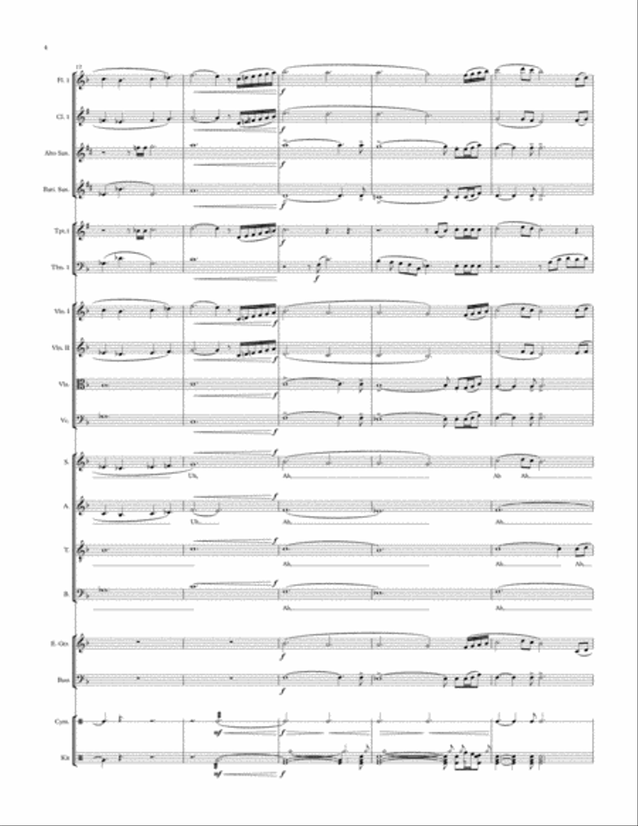Legatum Fortissimi Legatum Fortissimi 4-Part scores gallery preview page 4