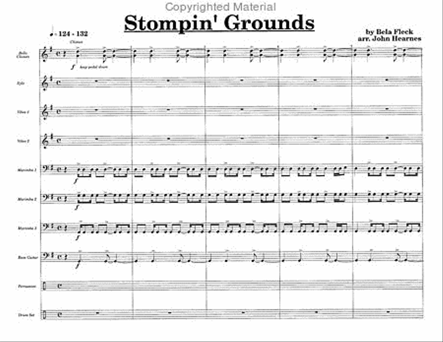 Stompin' Grounds Stompin' Grounds Percussion Ensemble scores gallery preview page 2