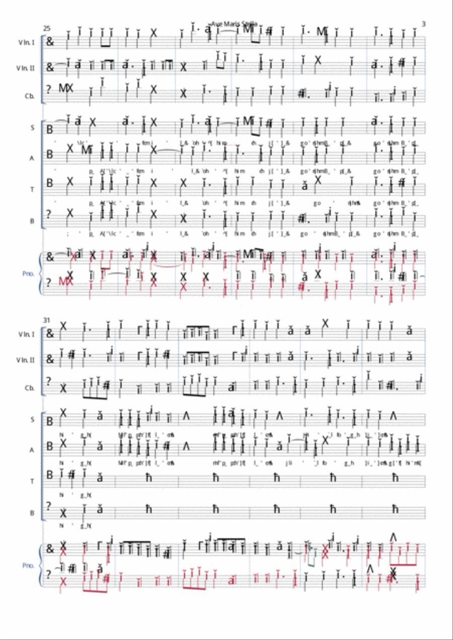 Giovan Carlo Maria Clari - Ave Maris Stella
