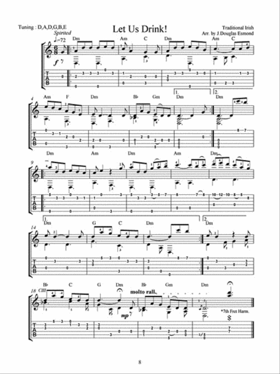 Irish You a Merry Christmas Guitar scores gallery preview page 4