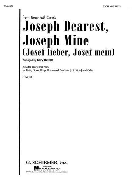 Joseph Dearest, Joseph Mine (Josef Lieber, Josef Mein)
