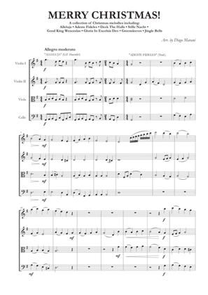 "Merry Christmas!" for String Quartet