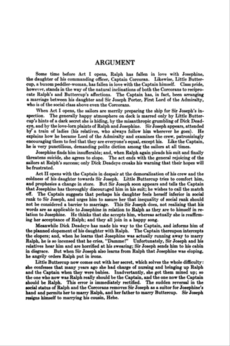 H.M.S. Pinafore H.M.S. Pinafore Voice scores gallery preview page 5