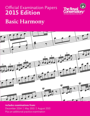 Book cover for Official Examination Papers: Basic Harmony