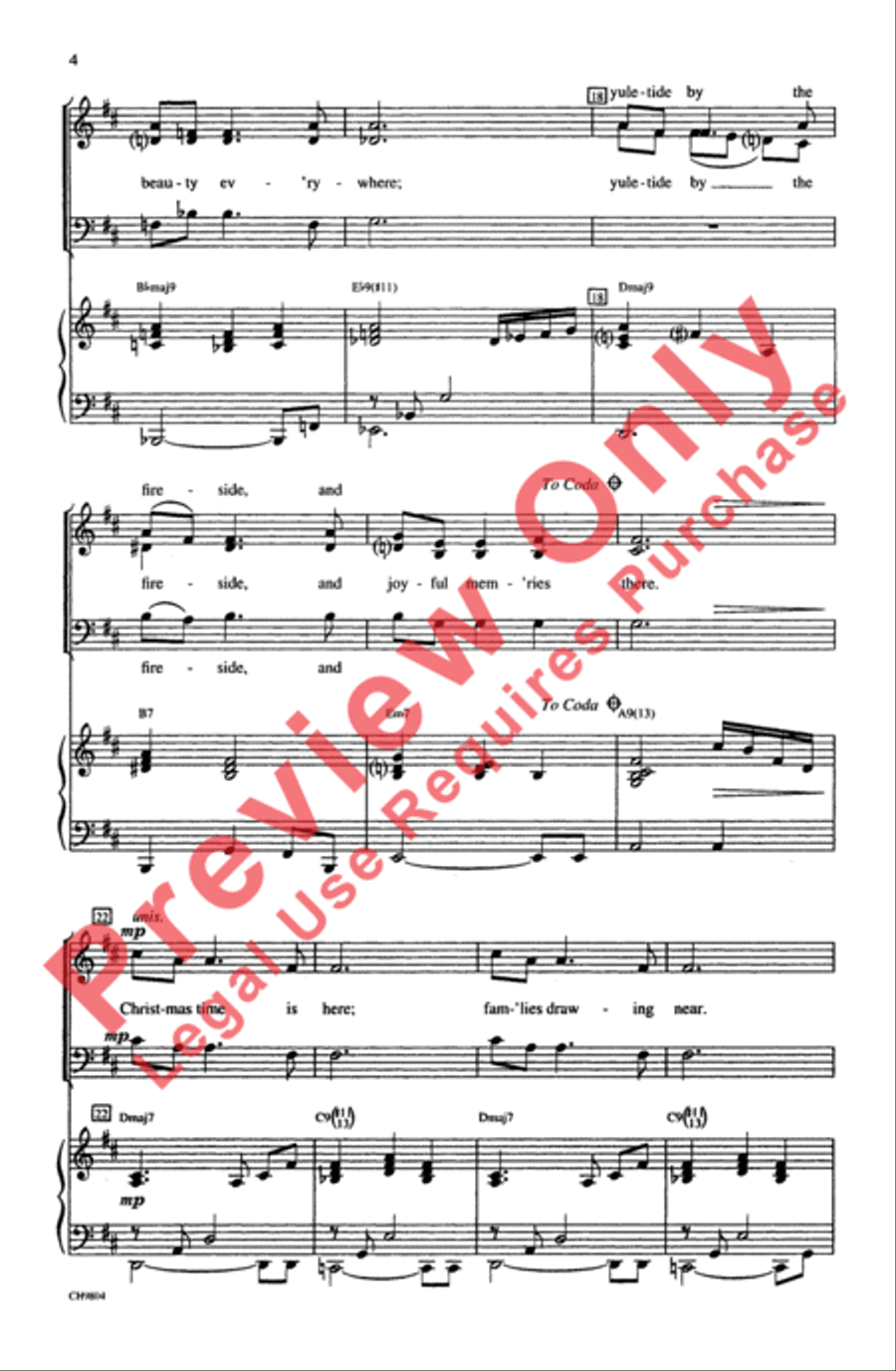 Christmas Time Is Here 3-Part scores gallery preview page 4