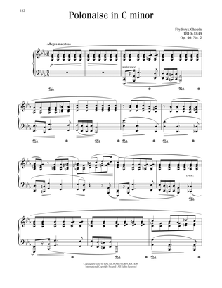 Polonaise In C Minor, Op. 40, No. 2