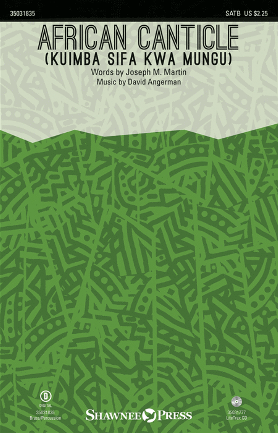 African Canticle 4-Part scores gallery preview page 1