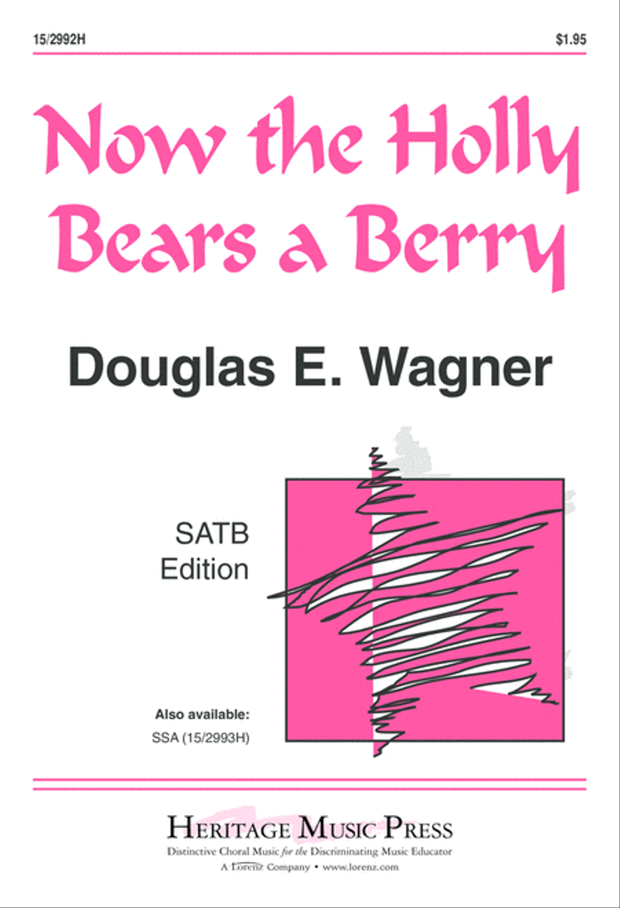 Now the Holly Bears a Berry 4-Part scores gallery preview page 1