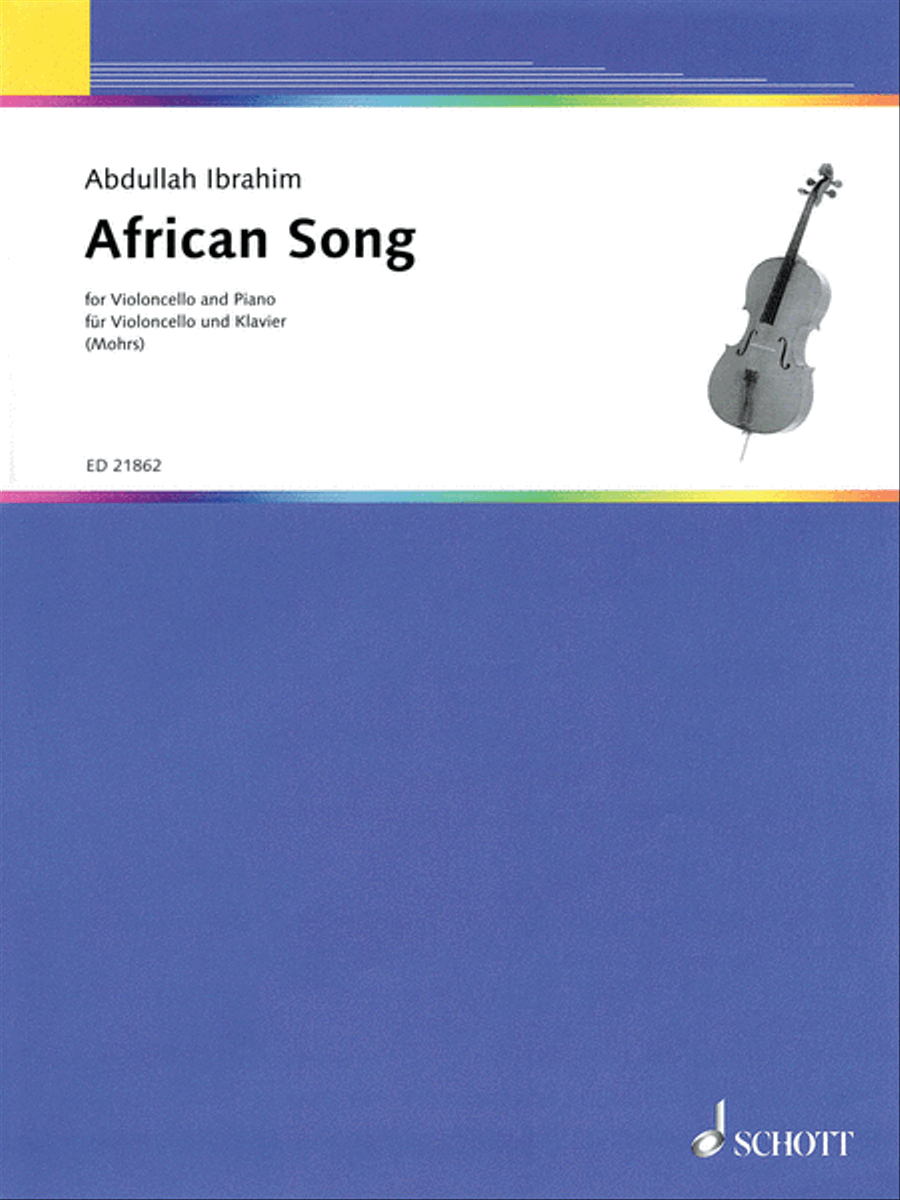 African Song Piano Accompaniment scores gallery preview page 1